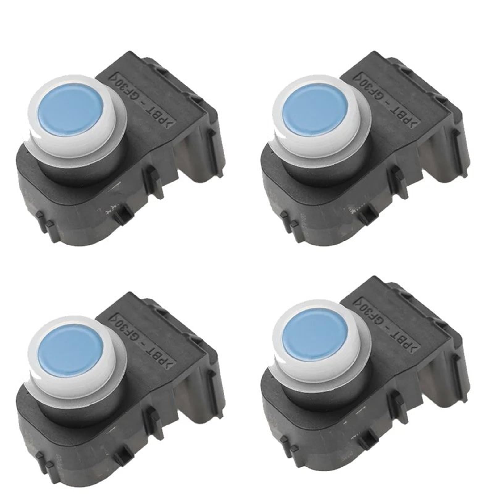 GYTTAK PDC Parksensor Kompatibel Mit Hyundai Auto Stoßstange Pdc Parksensor Auto Zubehör Auto Einparkhilfe Sensor Reverse Assist 95720g6100(Blue,4pcs) von GYTTAK