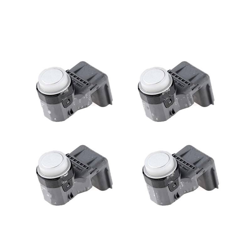 GYTTAK PDC Parksensor Kompatibel Mit Hyundai Autozubehör Pdc-Abstandsregelung Parkabstandssensor Stoßstangen-Rückfahrassistent 96890c5500(Silver,4pcs) von GYTTAK