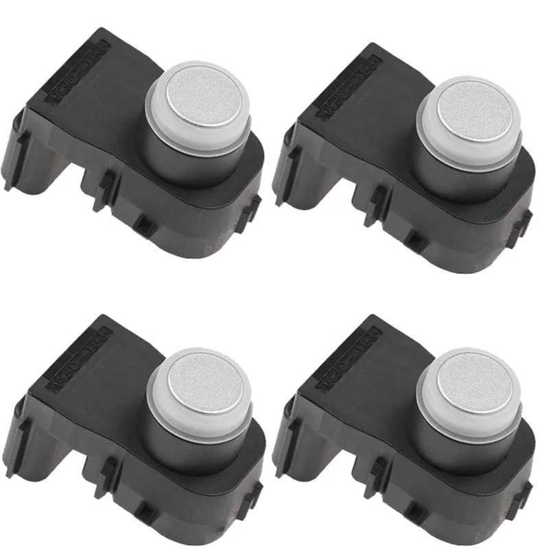 GYTTAK PDC Parksensor Kompatibel Mit Hyundai Autozubehör Pdc Backup Einparkhilfe Objektabstandskontrollsensor Rückfahrassistent 96890d9000(Silver,4pcs) von GYTTAK