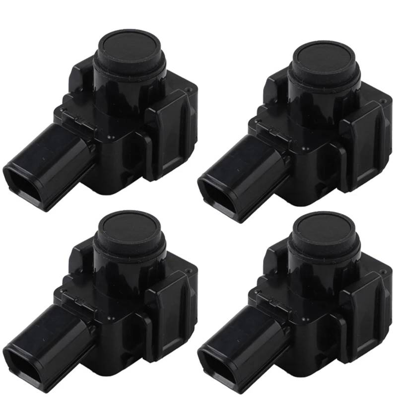 GYTTAK PDC Parksensor Kompatibel Mit Toyota Für Prius 2016 2017 2018 Auto Pdc Einparkhilfe Sensor Assist Object Reverse Assist 8934158070(Black,4pcs) von GYTTAK