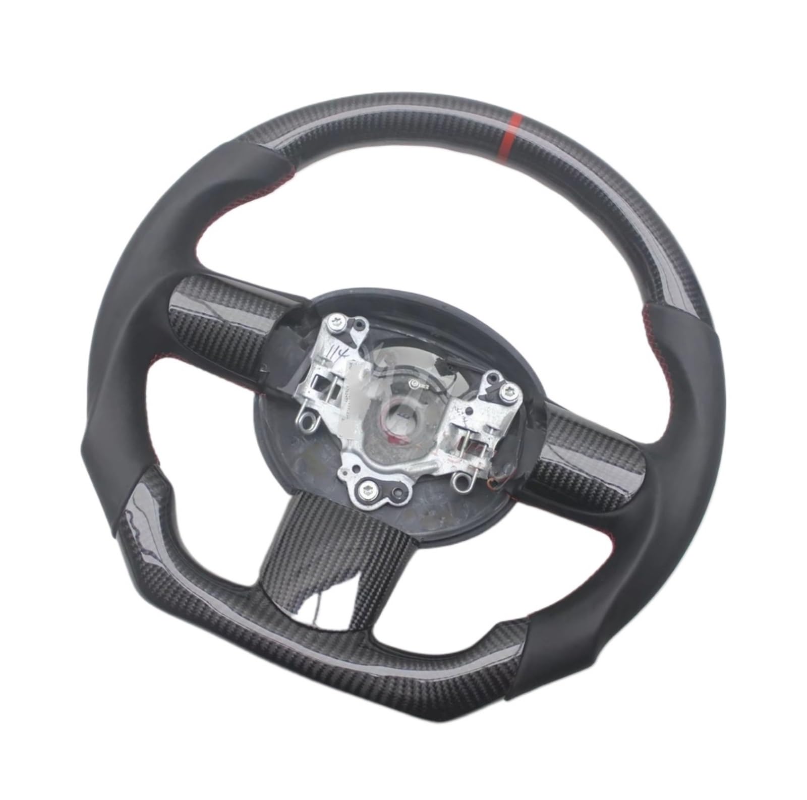 GYTTAK Sportlenkräder Kompatibel Mit Mini Für Cooper Für R53 R50 R52, Ersatz-Lenkradbaugruppe Aus Kohlefaser, Innenausstattung Für Autos von GYTTAK