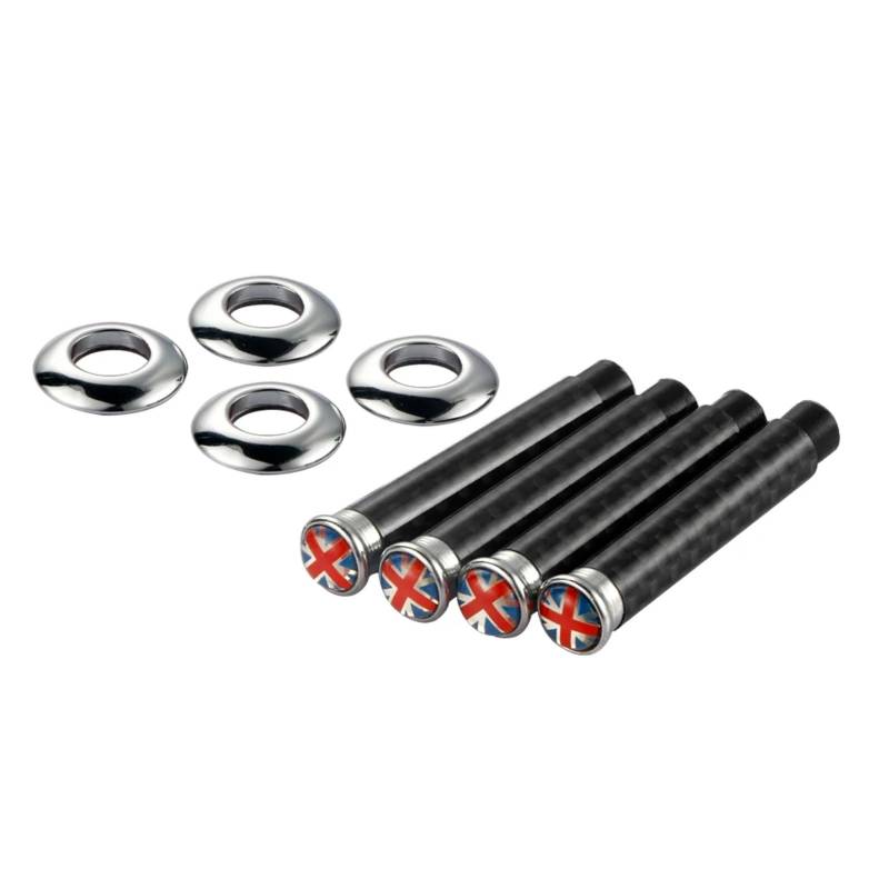 GYTTAK Türschloss Pin Abdeckung Kompatibel Mit Mini Für Cooper S Für JCW Für Clubman Für Countryman R55 R56 R57 R58 R59 R60 R61 F56 F55 F60 Türverriegelungsstange Türverriegelungsstiftknopf(5) von GYTTAK