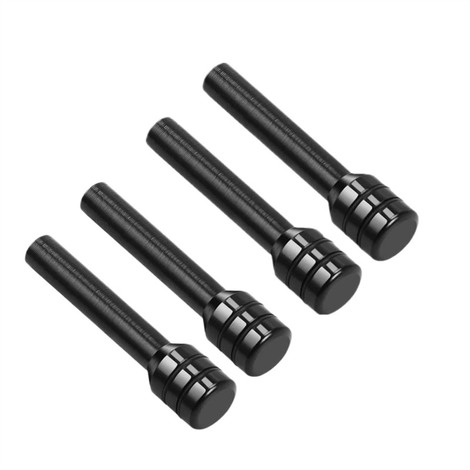 GYTTAK Türschloss Pin Abdeckung Kompatibel Mit Volvo Autotürverriegelungsknöpfen, Türverriegelungsstiften, Türverriegelungsknopf-Zugstift, Türhebe- Und Verriegelungsknopf(Black,4pcs) von GYTTAK