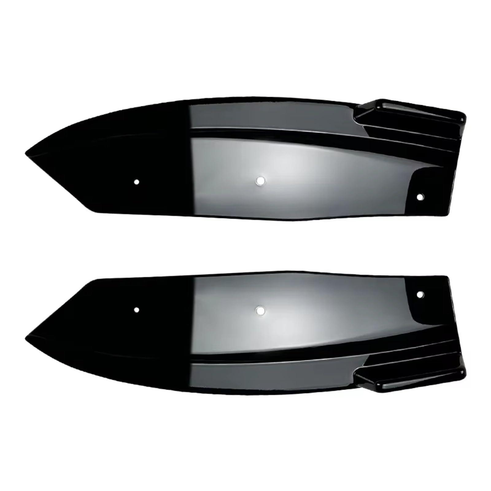 Kofferraumspoiler Kompatibel Mit Für X4 G02 LCI 2018 2019 2020 2021 2022 2023 Auto-Heckstoßstangen-Lippenspoiler Glänzend Schwarz Splitter Canards Diffusor-Schutz Zubehör(GlossBlack 2018-2021) von GYTTAK