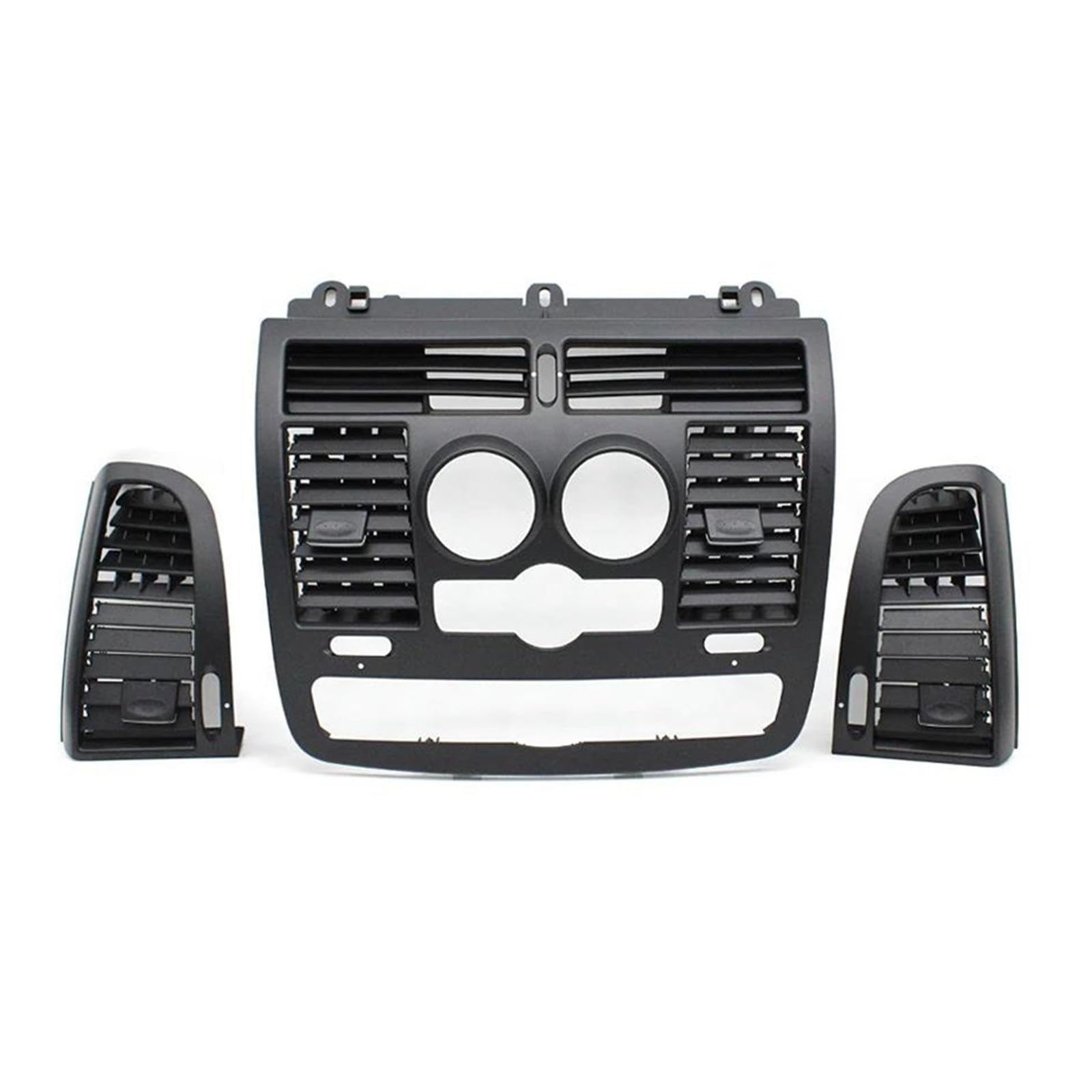 Kompatibel Mit Mercedes Für Benz Für Vito Für Viano W636 W639 2004–2015 LHD RHD Auto Links Rechts Centarl AC Vent Grille Air Outlet Panel Cover Auto Luftauslass(Model A 3pcs Set) von GYTTAK