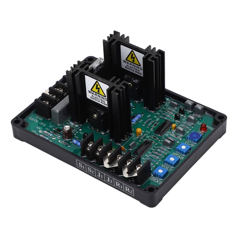 AVR Regulator Board Niederfrequenzschutz Automatische Spannungsreglermodul Universal AVR Board ABS Gehäuse 180–240 VAC von GYZOUKA