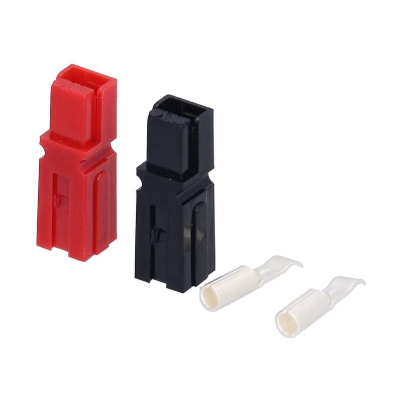 GYZOUKA 20pcs Batterieanschließungsstecker 30A 600V -Netzteilanschlüsse Rot Schwarze Einmodul von GYZOUKA