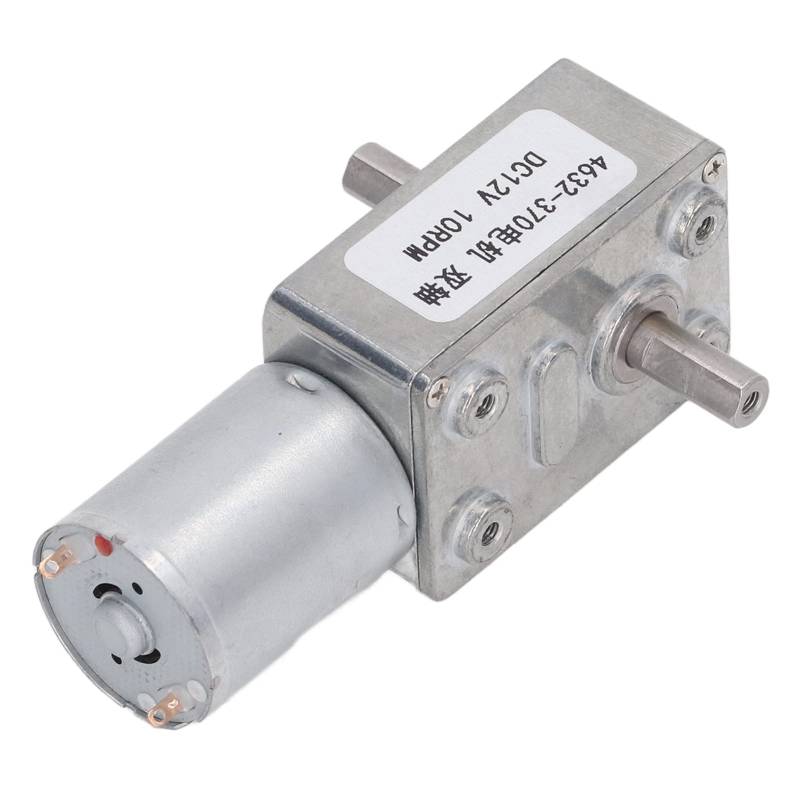 -Getriebemotor Aluminium Messing DC12V Motor Mini -Turbinen Reduzier für Fensteröffner (10 U/min) von GYZOUKA