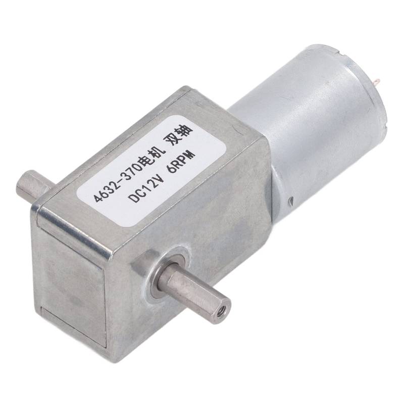 -Getriebemotor Aluminium Messing DC12V Motor Mini -Turbinen Reduzier für Fensteröffner (6rpm) von GYZOUKA