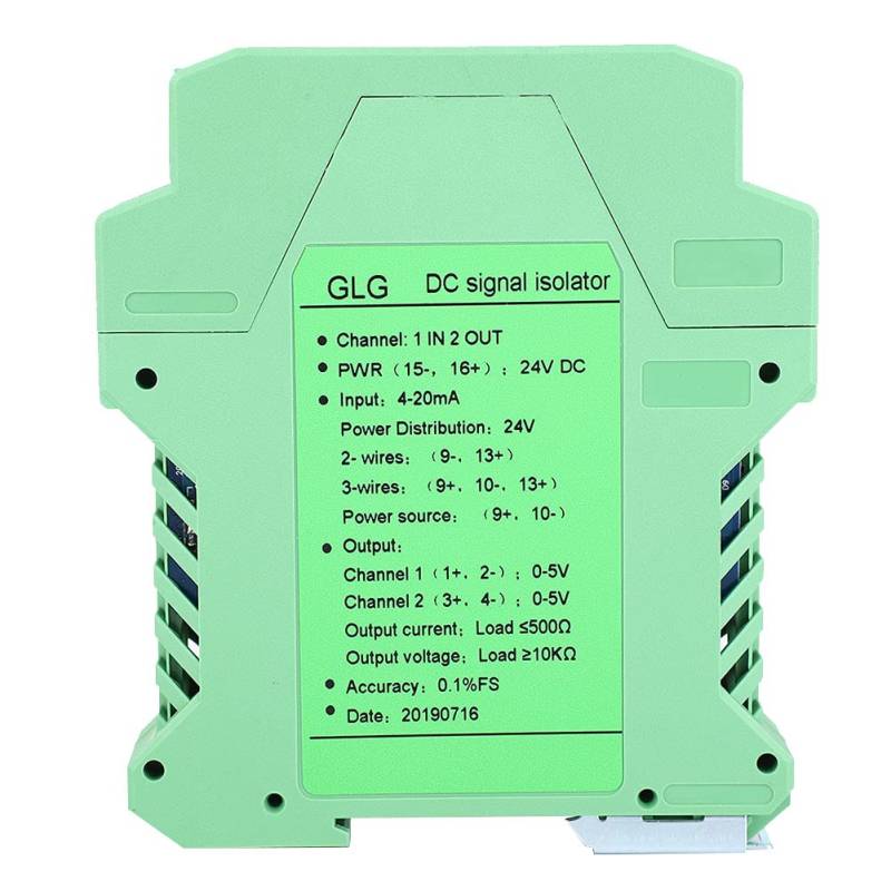 Signalsplitter 4 Bis 20 MA DC -Signalisolator -Modul - -Isolator -Sender -Conditioner (Einer von zwei aus 0-5V) von GYZOUKA