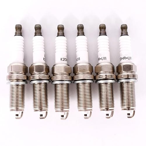 6 Stück OEM 90919-01235 K20HR-U11 Spark plug für T-yota 4R-NNER 05-15 TA-OMA V6 4.0L von GZKAIMIN