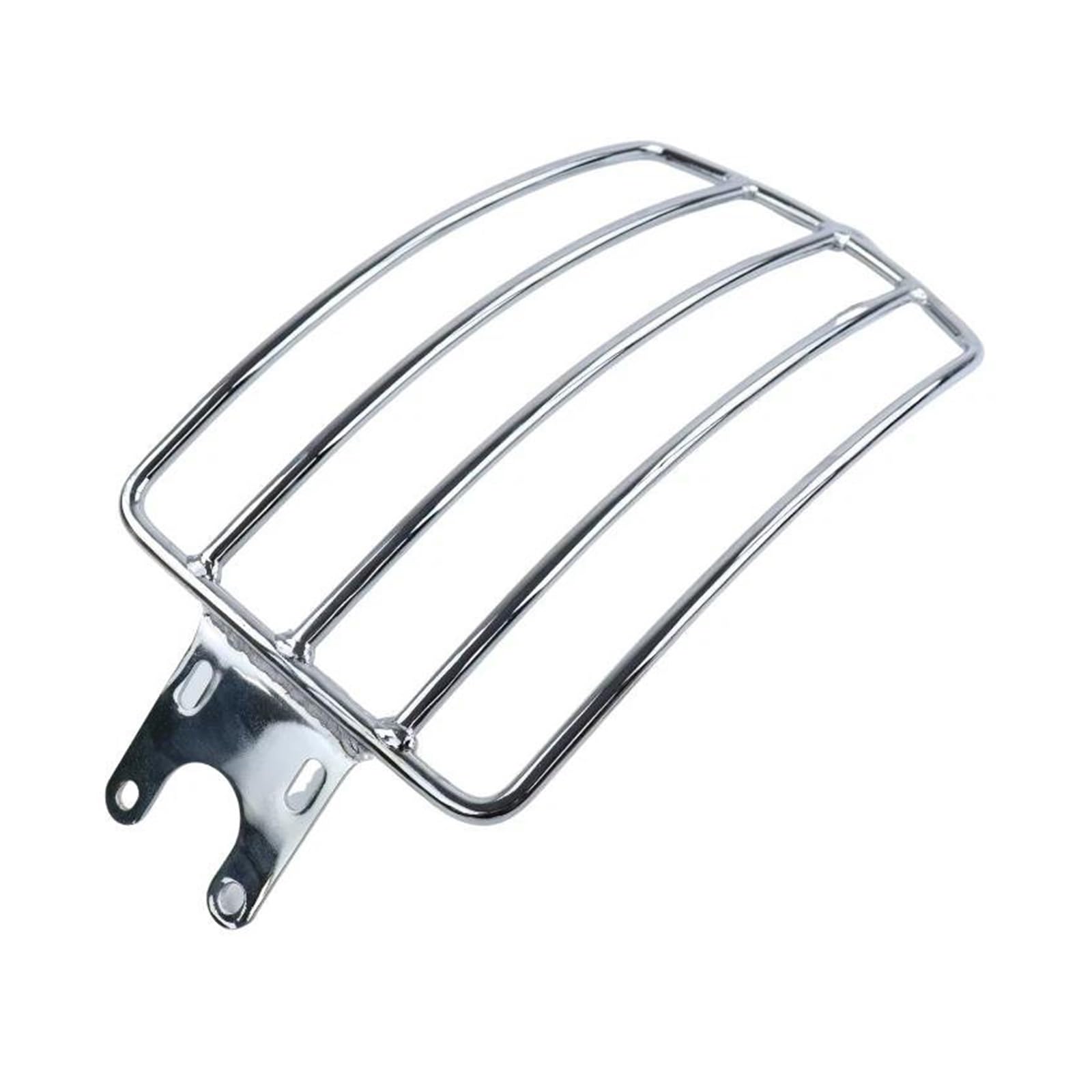 Motorrad Rücksitz Gepäckträger Moto Parts Chrome Goss Black Fender-Mount Solo Seat Gepäckträger Für Indian Scout Sixty 2015–2023 Motorradzubehör(B) von GZKBFBXO