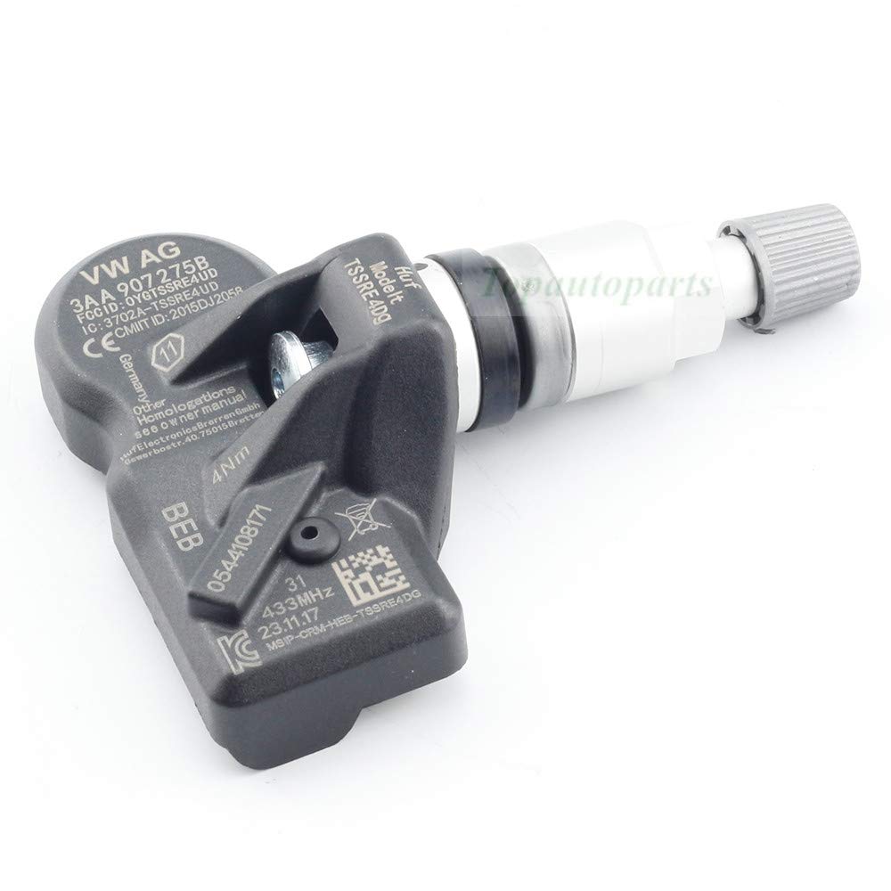 GZKM Reifendruckkontrollsystem (TPMS) Sensor für V W Tiguan CC 2012-2015 OEM 3AA907275B von GZKM