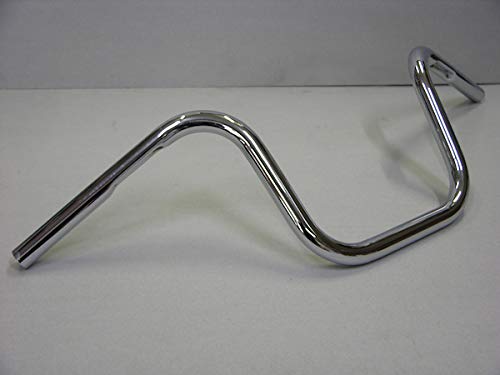 GZM Lenker Apehanger Bass 1 Zoll (25 mm) Chrom Universal für Motorrad Harley Custom Bobber Chopper von GZM