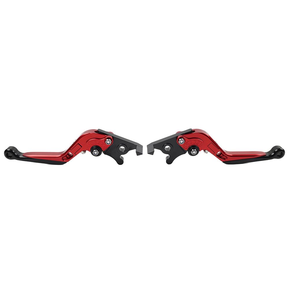 GZYF 1 Paar Bremshebel Kupplungshebel Lenker Aluminiumlegierung Rot Für ZX6R / ZX636R / ZX6RR 2000-2004 GZYF 1 Paar Bremshebel Kupplungshebel Lenker Aluminiumlegierung Rot Für ZX6R / ZX636R / ZX6RR 2000-2004 von GZYF