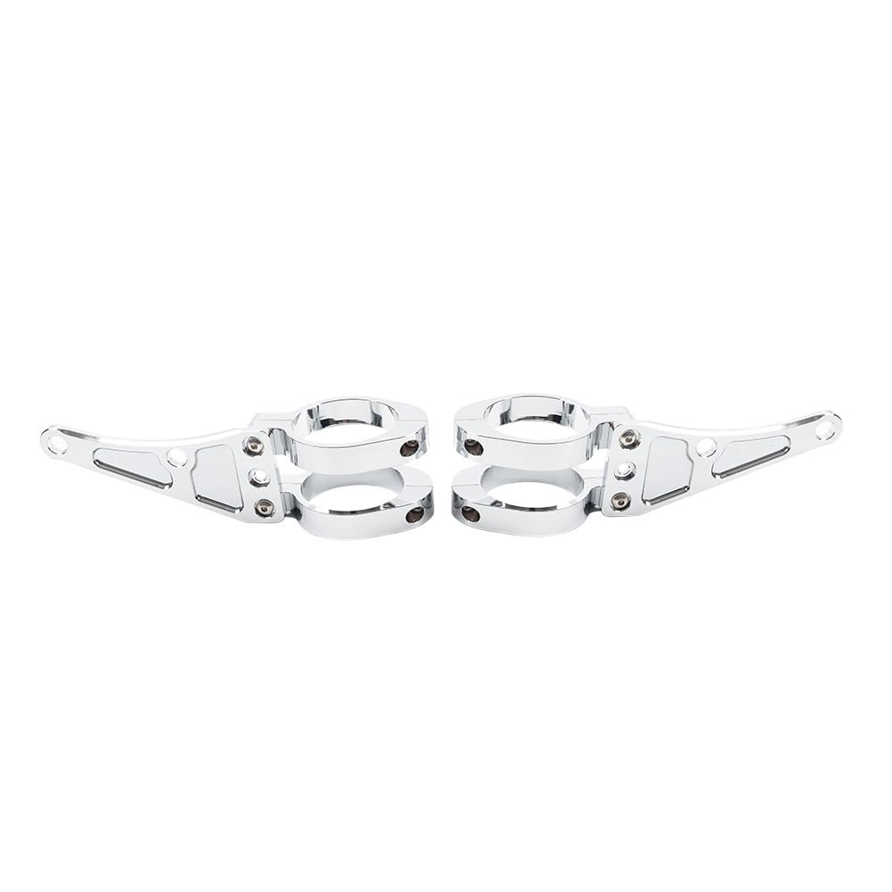 GZYF 1 Set Aluminium Scheinwerfer Halterungen Licht Bars Gabel Halterungen 54mm Für 37-62MM Gabel Standrohre GZYF 1 Set Aluminium Scheinwerfer Halterungen Licht Bars Gabel Halterungen 54mm Für 37-62MM Gabel Standrohre von GZYF