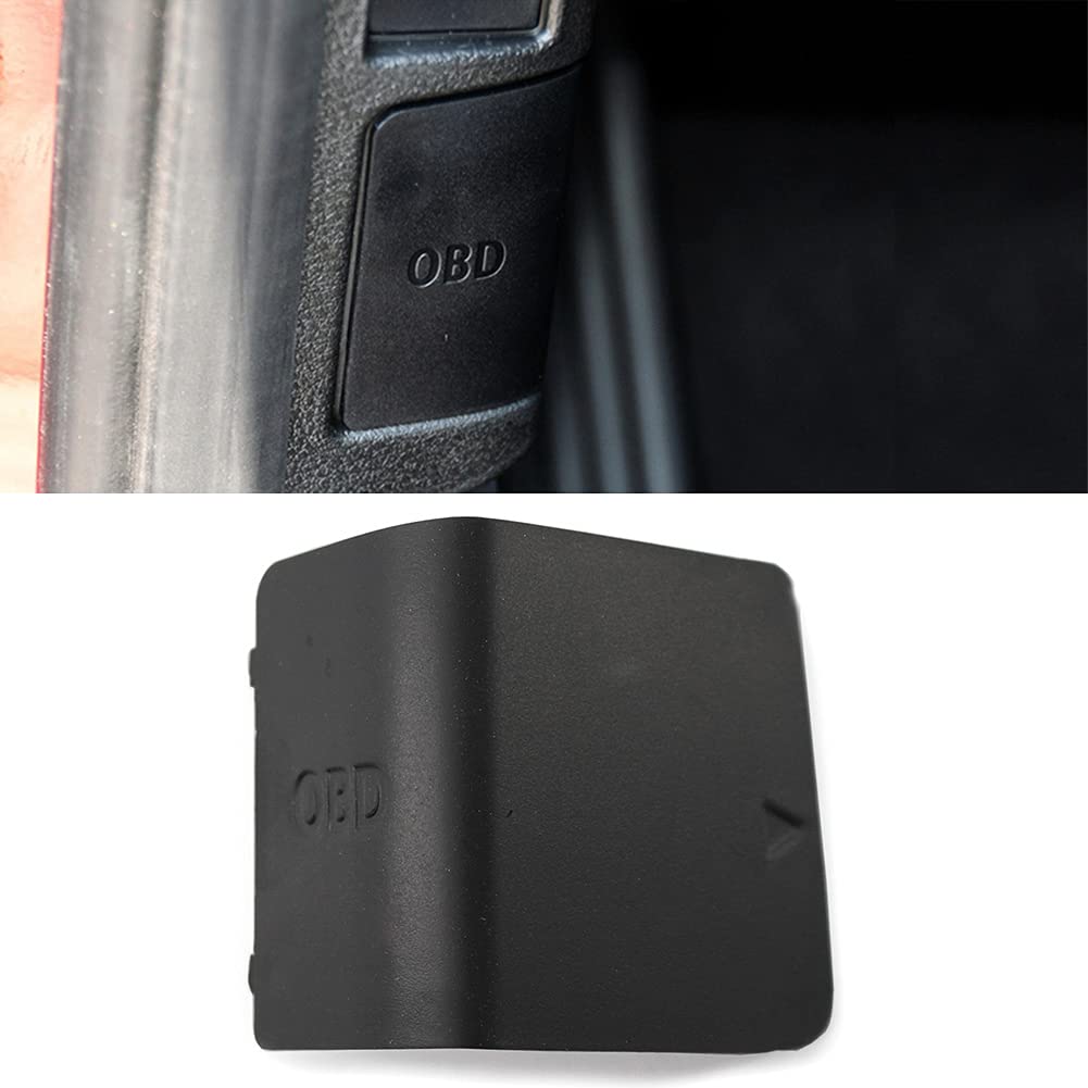 GZYF Auto Innenraum OBD Buchse Connect Abdeckung Ersatz für BMW 1er E81 E82 E87 E88 E84 X1, schwarz von GZYF