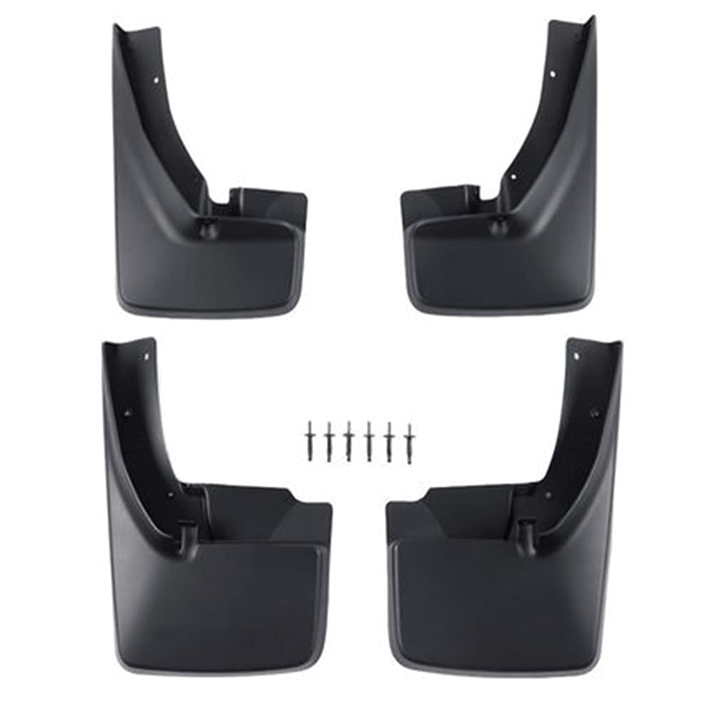 GZYF Car Auto Front & Rear Fender Flare Splash Guard Mud Flaps for Dodge Ram 2009-2019, 82214136/82214137 von GZYF