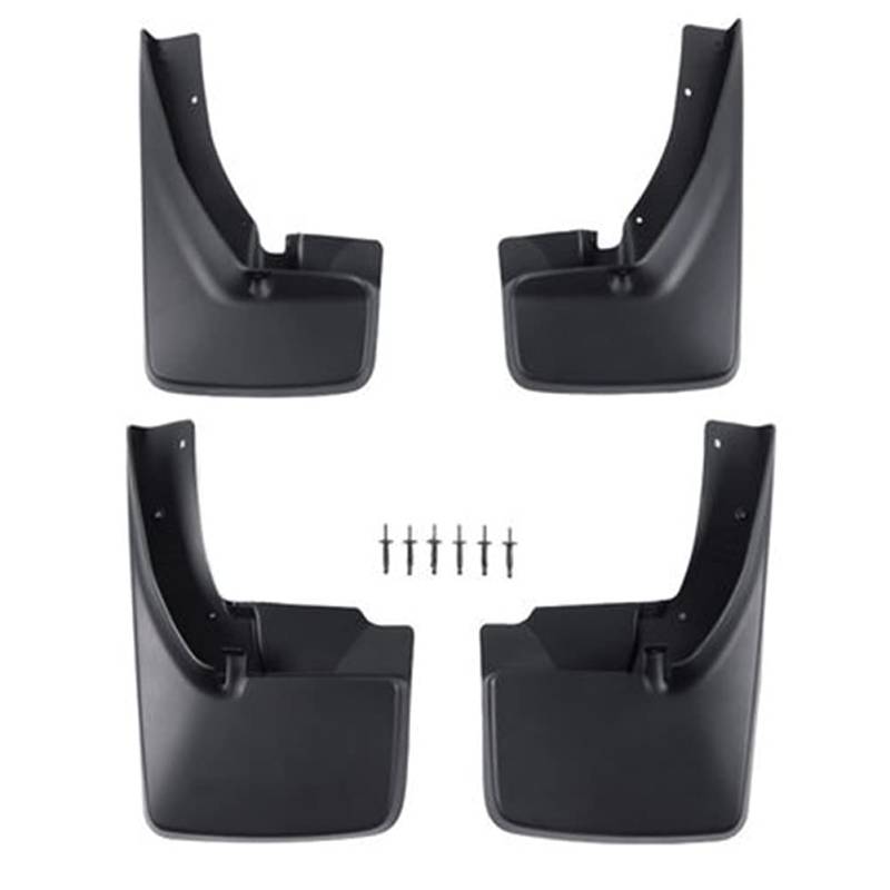 GZYF Car Auto Front & Rear Fender Flare Splash Guard Mud Flaps for Dodge Ram 2009-2019, 82214136/82214137 von GZYF