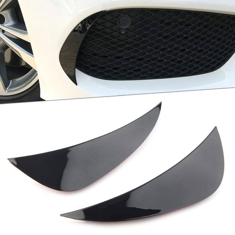 GZYF Car Exterior Front Fender Air Vent Trim Cover Spoiler for Mercedes Benz C-Class W205 AMG 2015-2018 von GZYF