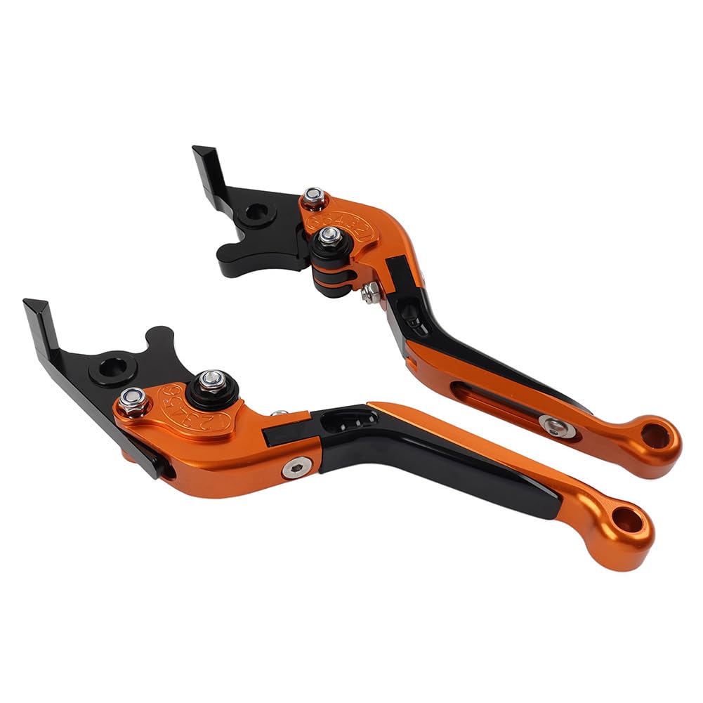 GZYF Lenker Bremshebel Kupplungshebel 1 Paar Für CBR954RR 2002-2003 Aluminiumlegierung Orange GZYF Lenker Bremshebel Kupplungshebel 1 Paar Für CBR954RR 2002-2003 Aluminiumlegierung Orange von GZYF