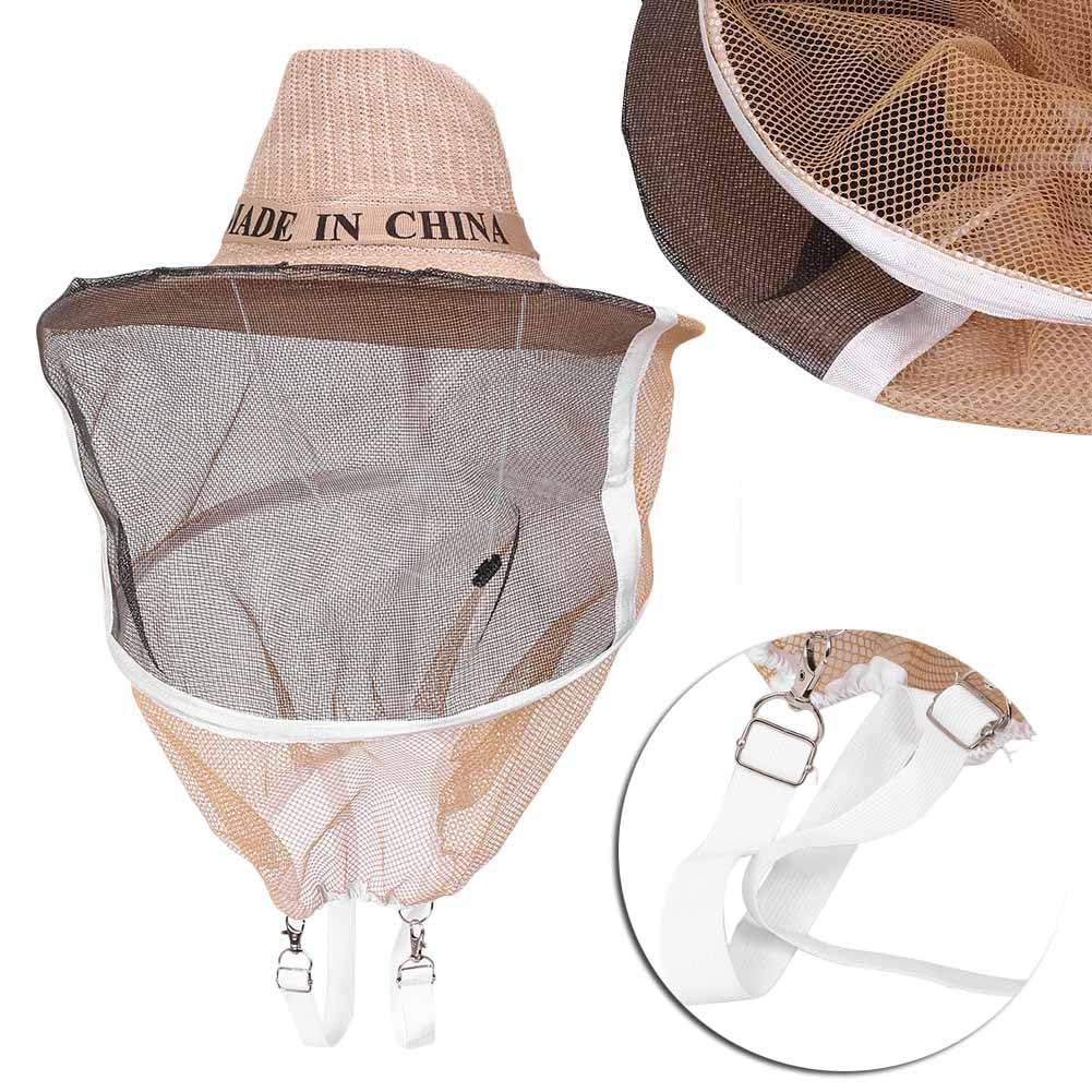 GZYF Mittlere Größe Bienenzucht Dicker Hut Net Imker Schleier Haube Outdoor Protector Mesh 1Pc GZYF Mittlere Größe Bienenzucht Dicker Hut Net Imker Schleier Haube Outdoor Protector Mesh 1Pc von GZYF