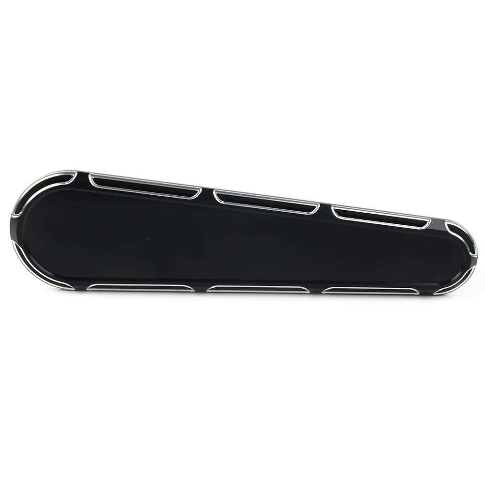 GZYF Motorcycle Gas Fuel Tank Dash Insert Cover for Harley Electra Glide FLHT, Road King FLHR, Street Glide FLHX, Road Glide FLTR 2008-UP, Black von GZYF