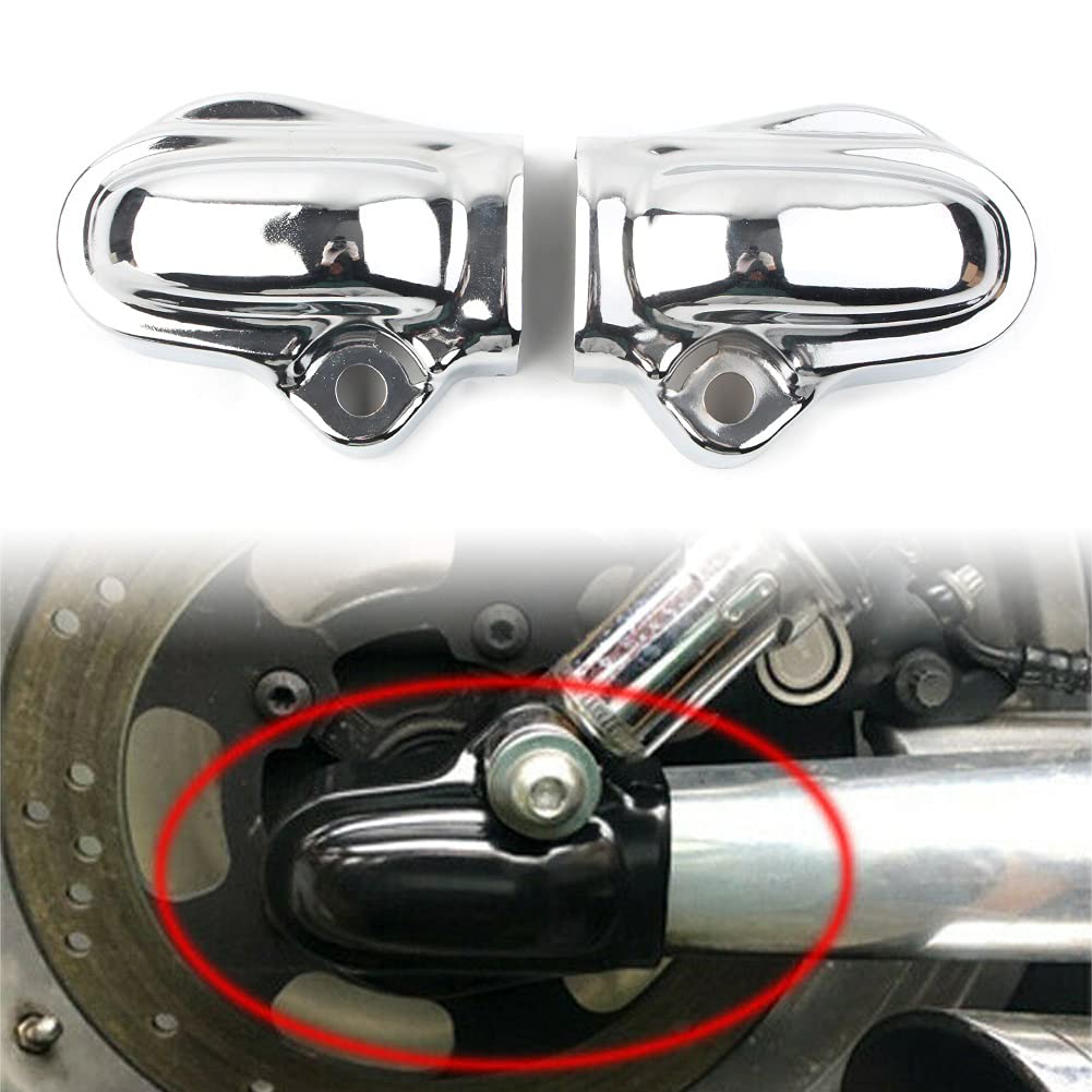 GZYF Motorcycle Rear Axle Nut Cover Replacement for Harley V-Rod VRSC 2002-2017, Chrome von GZYF