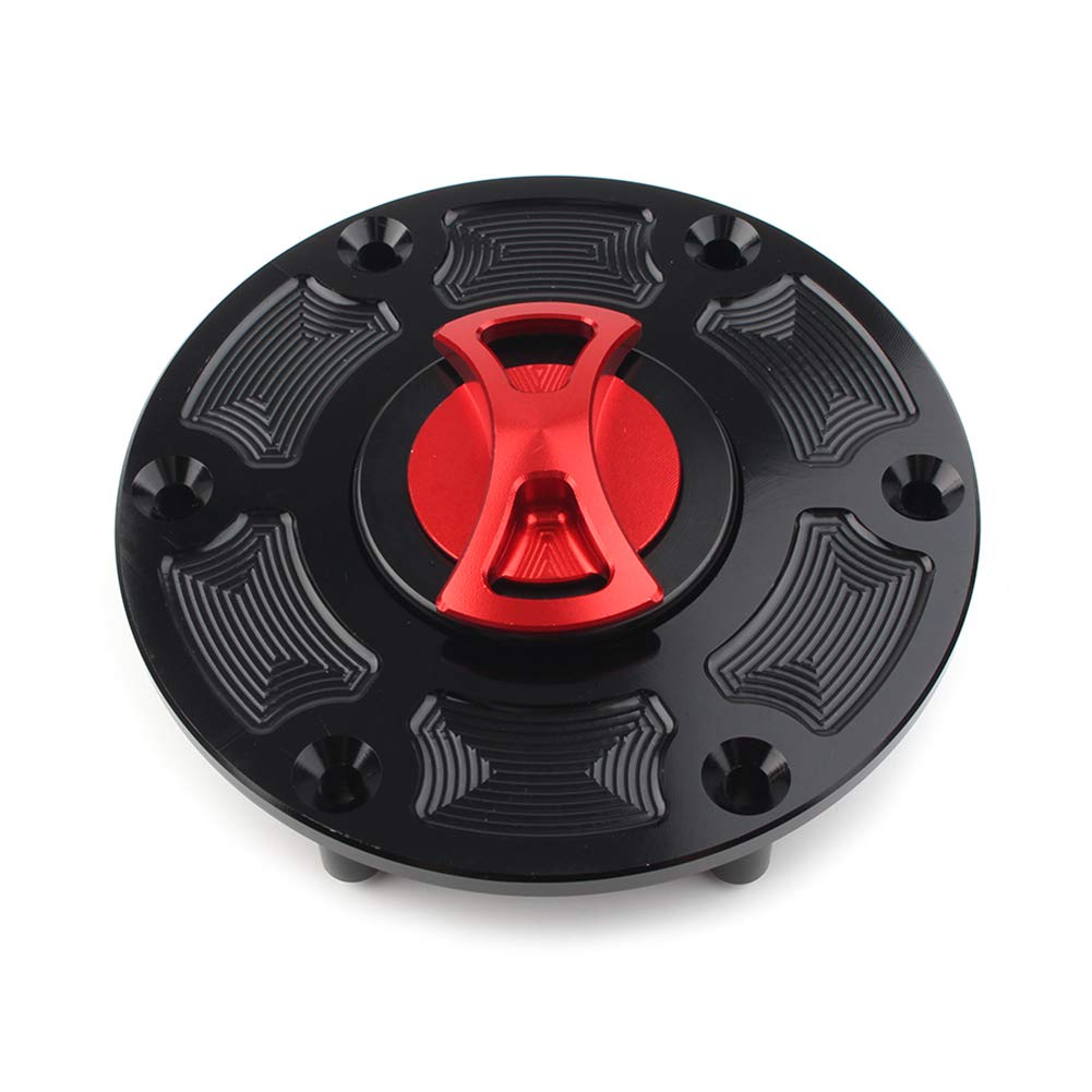 GZYF Motorrad Kraftstoff Gas Tank Öl Kappe Abdeckung Schutz Für R1200RT 2013-2019 / R1200RS 2014-2019 / R1200GS AD 2013-2019 rot GZYF Motorrad Kraftstoff Gas Tank Öl Kappe Abdeckung Schutz Für R1200RT 2013-2019 / R1200RS 2014-2019 / R1200GS AD 2013-2019 rot von GZYF