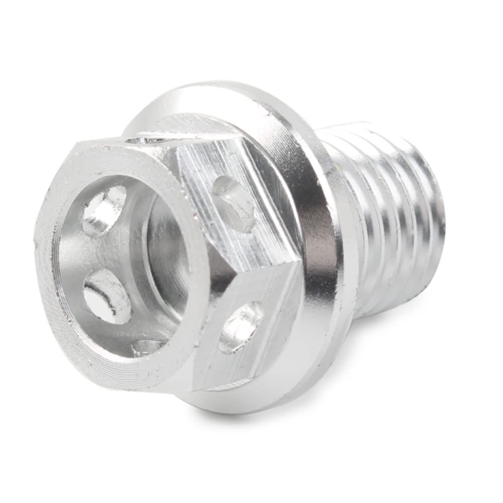 GZYF Motorrad M12xP1.5 Magnetische Ölablassschraube Bolzen Schraube Ersatz Für CRF XR Z 50 CR 80 125 250 XR 100 250 Dirt Bike, Silbe GZYF Motorrad M12xP1.5 Magnetische Ölablassschraube Bolzen Schraube Ersatz Für CRF XR Z 50 CR 80 125 250 XR 100 250 Dirt Bike, Silbe von GZYF