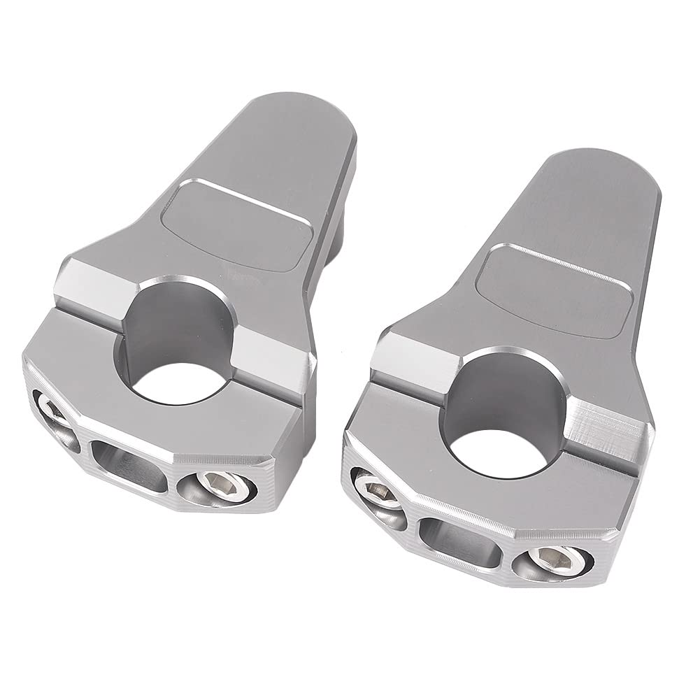GZYF Universal 7/8 "Lenker Halterung Klemmen Riser Für Cruiser Chopper Dirt Bike ATV, grau GZYF Universal 7/8 "Lenker Halterung Klemmen Riser Für Cruiser Chopper Dirt Bike ATV, grau von GZYF