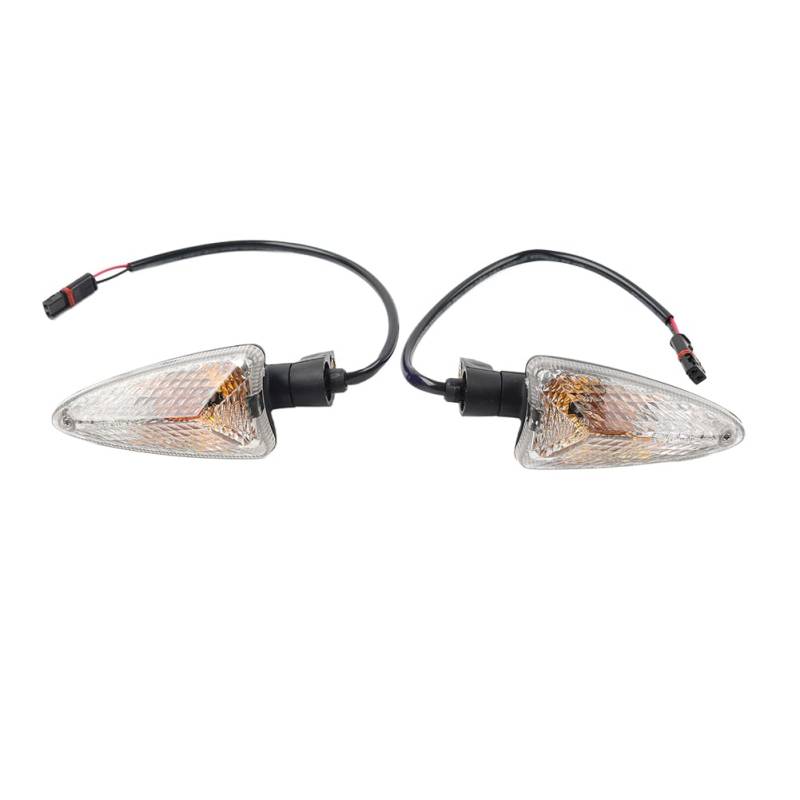 GZYF YFUK Motorrad Blinker Licht Anzeige Vorne Hinten Blinker Kunststoff Klar Für S1000RR 2010-2014 von GZYF