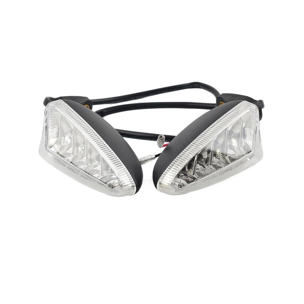 GZYF YFUK Motorrad Vorne Hinten Blinker Blinker Licht Anzeige Kunststoff Klar Für S1000RR 2010-2014 von GZYF