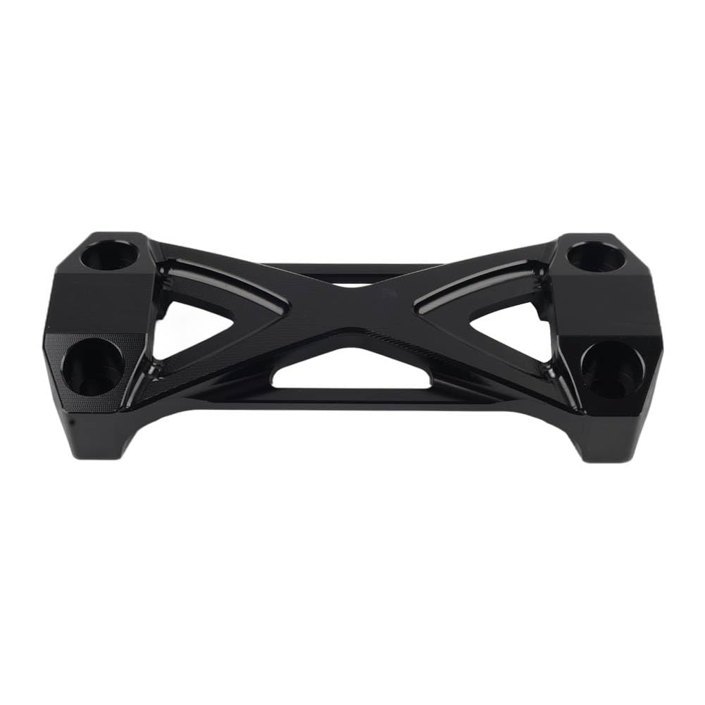 YFUK 1pc Motorrad Lenker Montage Riser Adapter Top Clamp CNC Schwarz Für X-ADV750 21-23 von GZYF