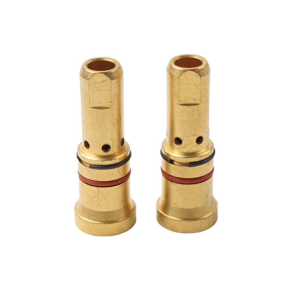 YFUK 2 STÜCKE 4335 Schweißpistole Gasdiffusor Kupfer Gold Für Q/S MIG Elliptische 7400 4200 Serie von GZYF