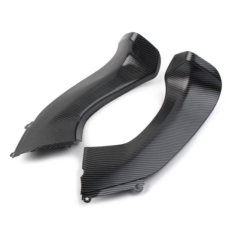 YFUK ABS Front Side Air Duct Verkleidung Abdeckung Dash Ram Tube Carbon Fiber Muster Für Ninja ZX10R 06-07 Motorrad von GZYF