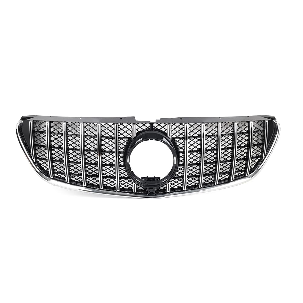 YFUK ABS Frontgrill GTR Style Haubengrill Chrom Für V Klasse W447 V250 2016-2020 von GZYF