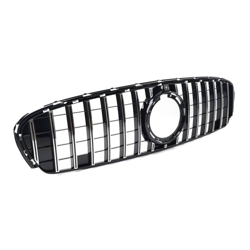 YFUK ABS Frontstoßstange GTR Style Mesh Kühlergrill Chrom Für GLC Klasse W253 X253 20-22 Auto von GZYF