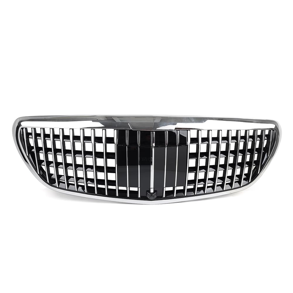 YFUK Front Kühlergrill Stoßstange Grill Haube ABS Chrom Für E-Klasse W213 2016-2020 von GZYF