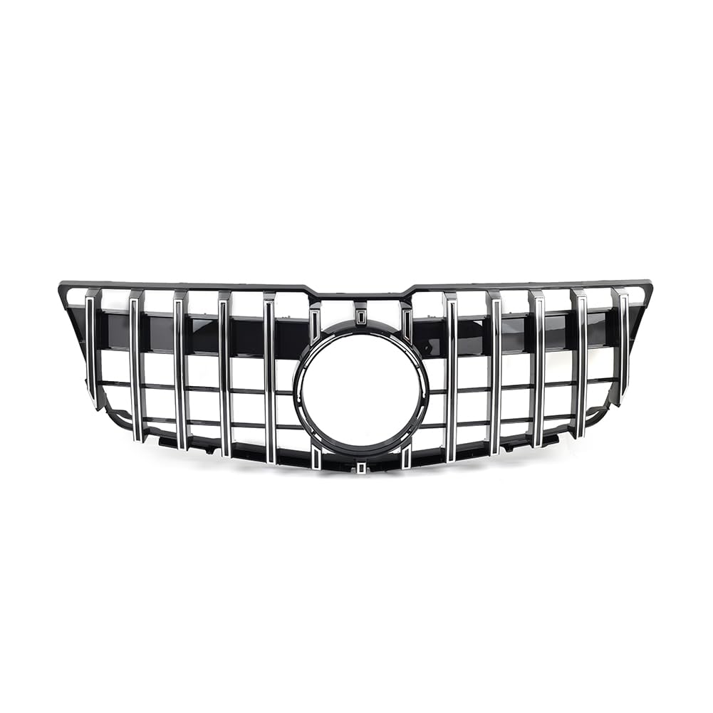 YFUK Frontgrill GTR Style Hood Grill Für GLK Klasse X204 GLK250 GLK350 GLK220 GLK280 2008-2012 ABS Chrom von GZYF