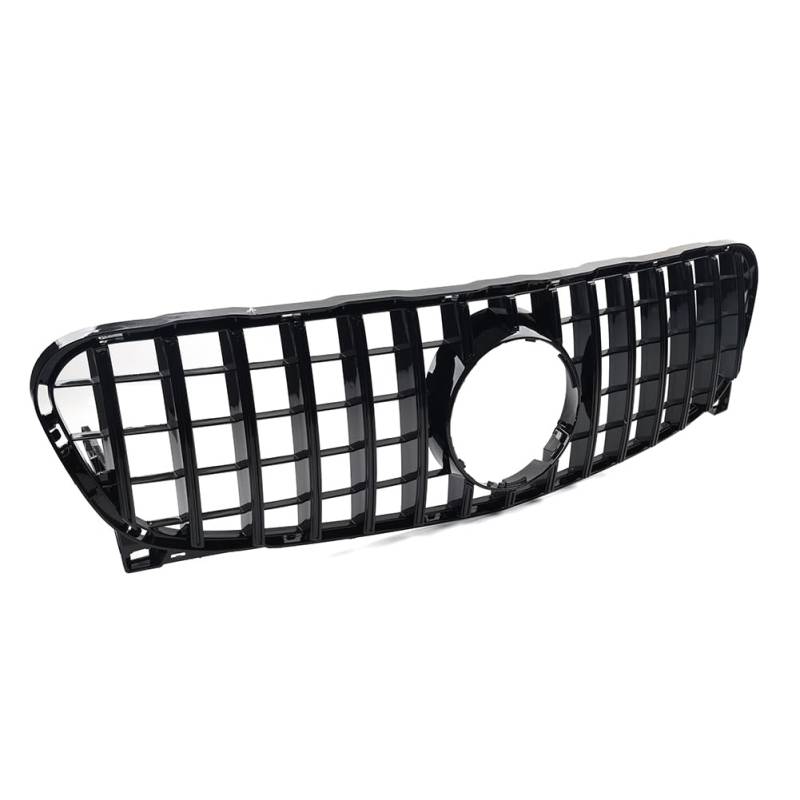 YFUK Frontgrill GTR Style Mesh Grill ABS Schwarz Für GLA Klasse X156 GLA180 GLA200 GLA250 2014-2016 Auto von GZYF