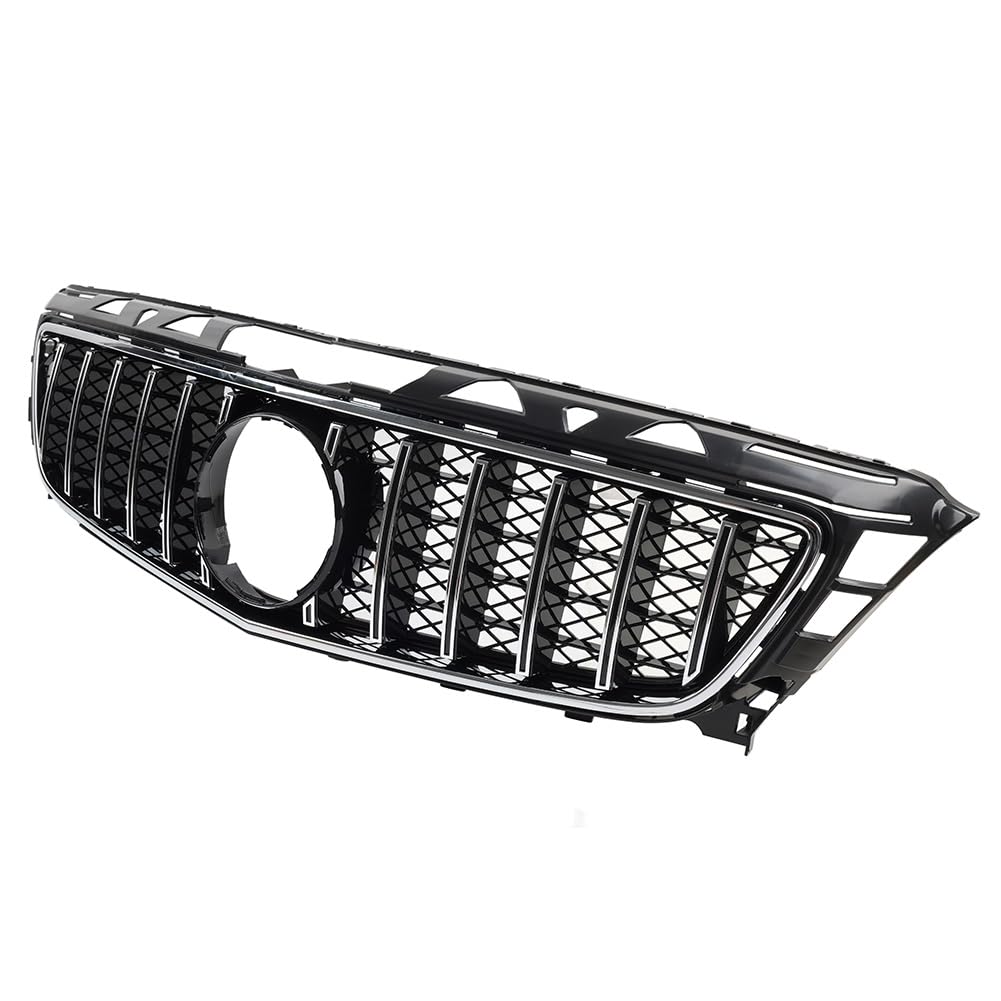 YFUK GTR Style Kühlergrill Stoßstange Grill Mesh Chrom ABS Für CLS Klasse W218 11-14 Auto von GZYF