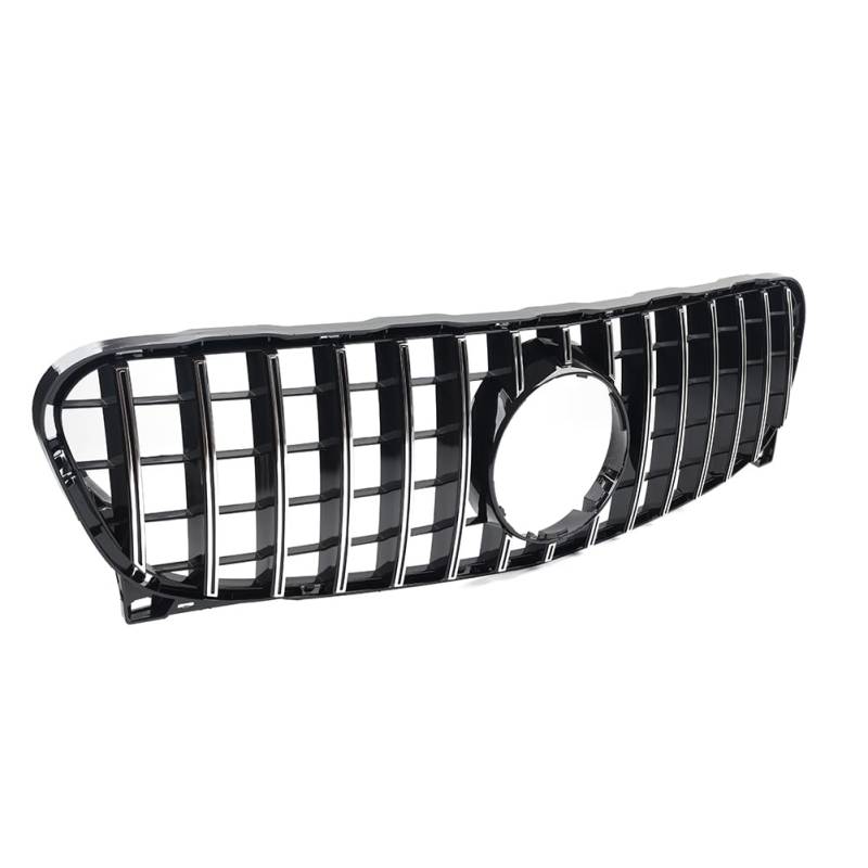 YFUK GTR Style Kühlergrill Stoßstange Grill Mesh Chrom ABS Für GLA Klasse X156 GLA200 GLA250 GLA180 2014-2016 Auto von GZYF