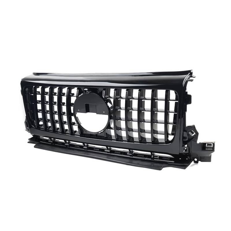 YFUK GTR Style Kühlergrill Stoßstange Grill Mesh Schwarz ABS Für G Klasse G500 G550 W464 2019-2024 Auto von GZYF