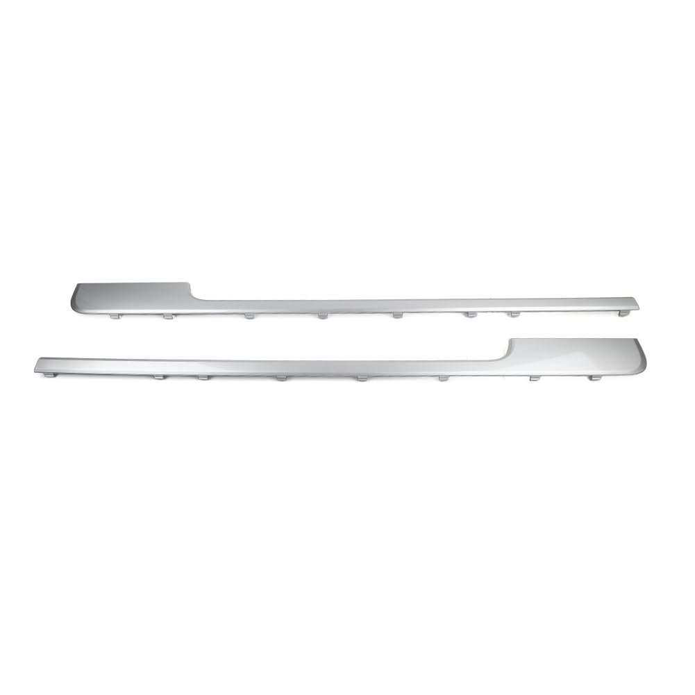 YFUK LR038849/LR038848 Auto Front Tür Form Verkleidung Trim Streifen ABS Silber Für Für 2013-2022 von GZYF