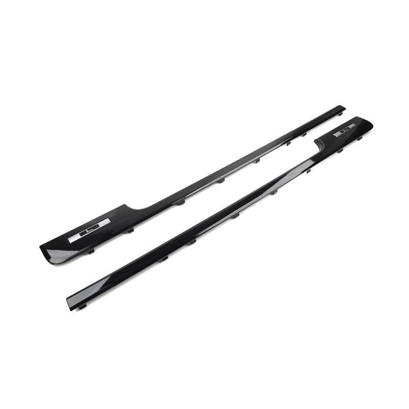 YFUK LR079903/LR079902 Auto Front Tür Molding Trim Verkleidung Streifen ABS Schwarz Für Für 2013-2022 von GZYF