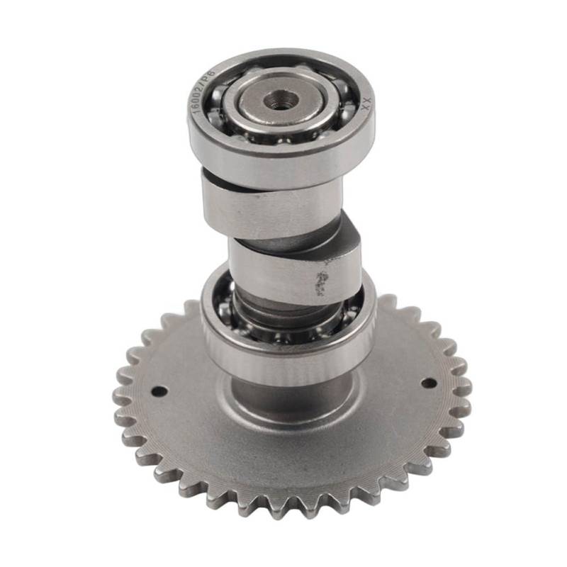 YFUK Mofa Motor Nockenwelle Cam Gear ATV Roller Silber Für 50cc 80cc 139QMB von GZYF