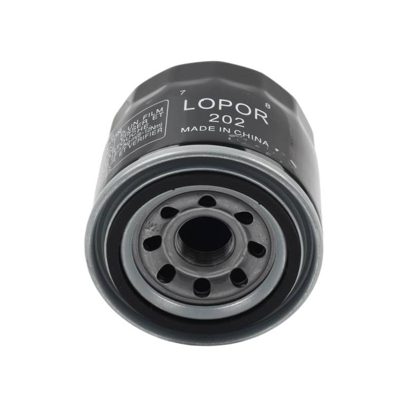 YFUK Motorrad Ölfilter Motor 15410-679-013 1St Für EN450 VN700 VN750 Eisen Schwarz von GZYF