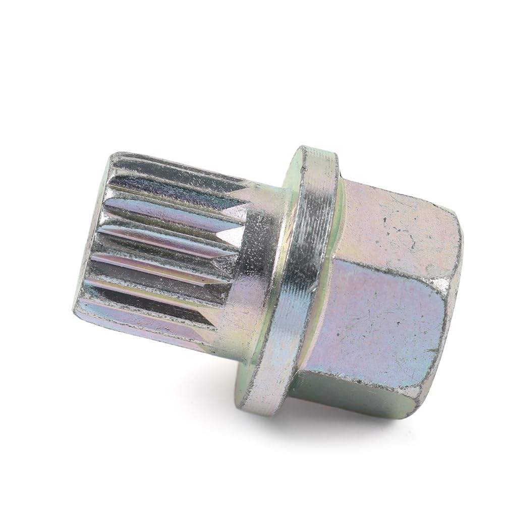 YFUK Radsicherungsmutter-Schraubenschlüssel-Adapter Radmuttern-Steckschlüssel-Entfernungswerkzeug 19-Zähne Metallsplitter Für Mini 1 3 5 6 7 Series von GZYF