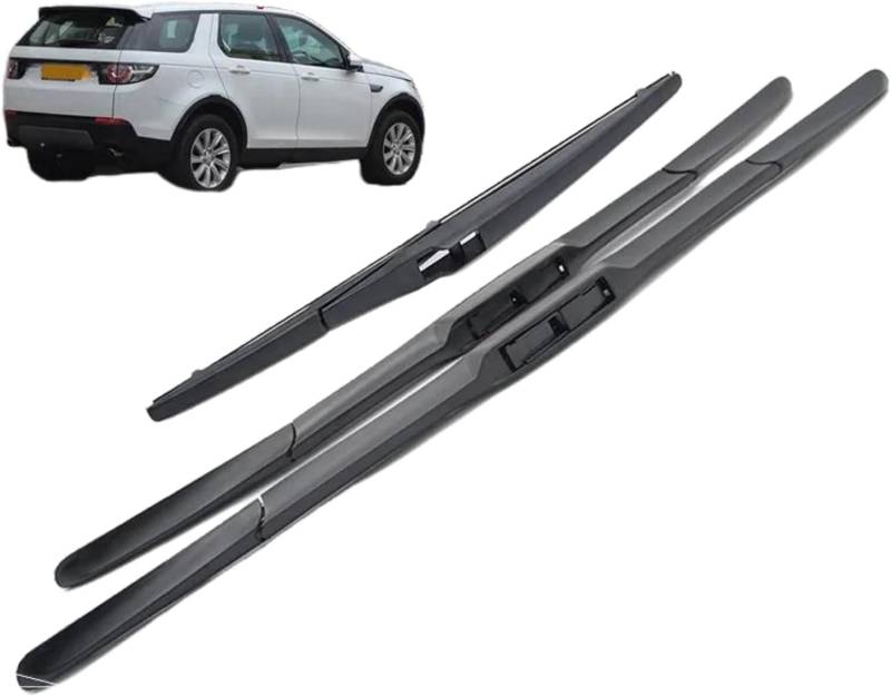 Auto Scheibenwischer für-Land Rover Discovery Sport L550 2014–2023, 26"+20"+12", Hochwertige Wischergummi Klare Sicht ErsatzZubehör von GaBlok